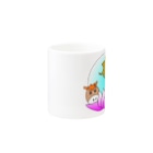 PY Kobo Yuko’ｓ Galleryの【開運祈願】午年生まれ守護梵字サク Mug :other side of the handle