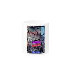 WoooDaliのshibuya wall art wooodali Mug :other side of the handle