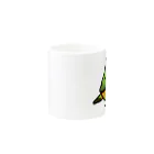 Cody the LovebirdのChubby Bird ネズミガシラハネナガインコ Mug :other side of the handle