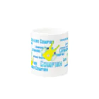 LalaHangeulのLonghorn Cowfish(コンゴウフグ) Mug :other side of the handle