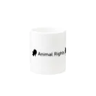 Rights for Protestingのアニマルライツ Mug :other side of the handle