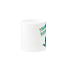 采屋のSWEET DIVE!! Green Mug :other side of the handle