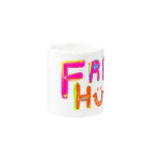 マジシャンもやしくんのショップのフリーハグ／FREE HUGS Mug :other side of the handle