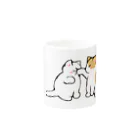 ふわにゃんshopの先手必勝 Mug :other side of the handle