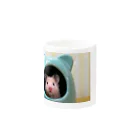 とらこの部屋☆ショップのくりこちゃん Mug :other side of the handle