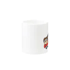 nekokokuのスクラム ラガーくん ラグビー Mug :other side of the handle