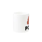 Mr.AmusingのPoop-うんち Mug :other side of the handle