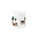 OOKIIINUのPARK TIME Mug :other side of the handle