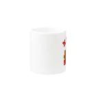 ヘンテコデザイン専門店　SYUNLABOのMOMIJI MANJU Mug :other side of the handle