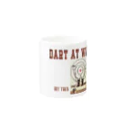 alt_203の40's Dart Board Mug :other side of the handle