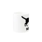 ブランケット大佐のNEKO（おさんぽ） Mug :other side of the handle