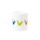 ░▒▓ＳＭＩＲＫＷＯＲＭ▓▒░のPAPERCRANE Mug :other side of the handle