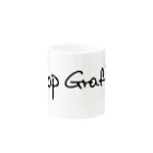 Loop Graffitiの「Loop Graffiti」黒文字ロゴ Mug :other side of the handle