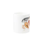 Masami’s artworksのタンパク質シリーズ Mug :other side of the handle