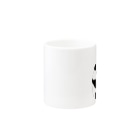 LalaHangeulの「パンだ」とつぶやく子パンダ Mug :other side of the handle