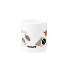 カニホイップのろこともこ Mug :other side of the handle