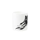 CARPE DIEMの虚 トライバル Mug :other side of the handle