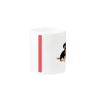 ジルトチッチのデザインボックスの可愛いイヌのグッズ Mug :other side of the handle