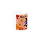 ジルトチッチのデザインボックスのクレコちゃんもハロウィンの魔女になる？ Mug :other side of the handle