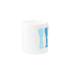 Twinkle-BooのBallet!blue Mug :other side of the handle