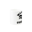 BLACKWELL Motohiro.AのWE SHALL OVERCOME Mug :other side of the handle