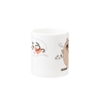 AtelierOne-SUZURIshopのつばさねこマグカップ Mug :other side of the handle