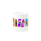 - W peace -の- W peace - Mug :other side of the handle