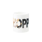 YAMAME PROJECT. STORE SUZURI店のCHOPPER Mug :other side of the handle