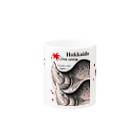 G-HERRINGのカラフトマス（羅臼）Hokkaido japan Mug :other side of the handle