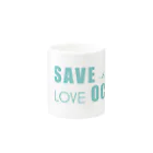 surf_martのSAVE OUR LOVE OCEAN Mug :other side of the handle