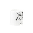 ISHIKUMO ATELIERのYOU NEED A CHANGE OF PACE Mug :other side of the handle