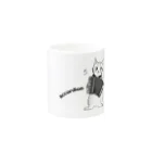 Ａｔｅｌｉｅｒ　Ｈｅｕｒｅｕｘのアコーディオンを弾く猫　accordion nyanko Mug :other side of the handle