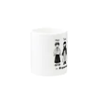 Andiamoの日本人ストーリー近代編（黒） Mug :other side of the handle