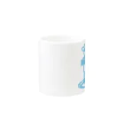 mojokinnのホログ・ラム Mug :other side of the handle