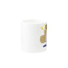 WANPA's STOREのわんぱ君としおりちゃん Mug :other side of the handle