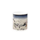 SJMavisのArt of Buddhism and Shintoism and Two Paths in the snow Mug :other side of the handle