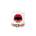 Penya VCF Nipponのロゴ基本形 マグカップの取っ手の反対面