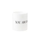 MONETのYOU ARE ENOUGH. Mug :other side of the handle