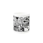 Nhat markのStationery etc. Mug :other side of the handle