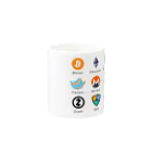 仮想通貨グッズショップの仮想通貨集合2 Mug :other side of the handle