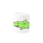 ICHIGOWARPのYAY CROCODILE Mug :other side of the handle