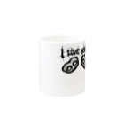 血殺poo(チャップー)のi love horror!! Mug :other side of the handle