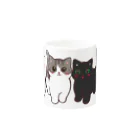 ふわにゃんshopのたま農園の猫たち Mug :other side of the handle