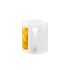 Saraのフレッシュオレンジ Mug :handle