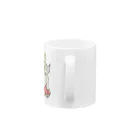 猫神神社の巫女猫 Mug :handle