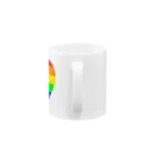 こぐまの森のRAINBOW PRIDE マグカップの取っ手の部分