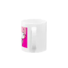 INVASIONのピンク大好き Mug :handle