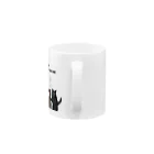 keeeeeep smilingのチョキを習得した猫 Mug :handle