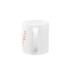 ミラくまのI LOVE Tribe 縦文字 Mug :handle