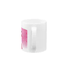 加藤 光雲のRose-design（扇子開きVer.） Mug :handle